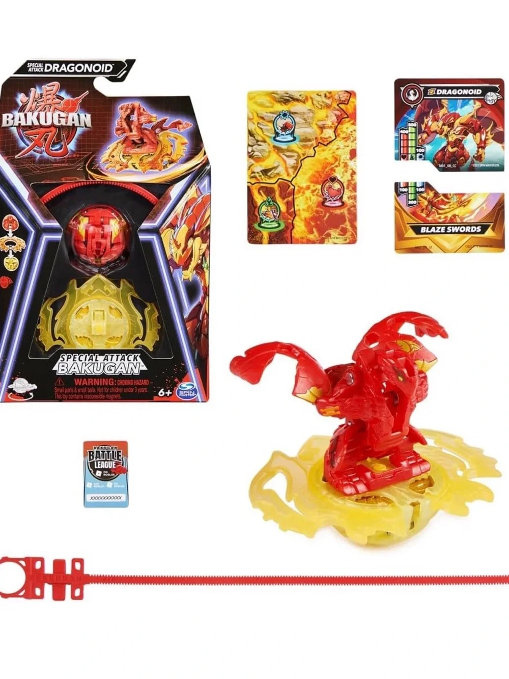 Ultimate Bakugan Baku battle bundle. 4 action packed toys. New